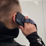 Rope Case Gel Case With A Chain Lanyard Bag Lanyard Light Blue Kryt iPhone 13 Pro