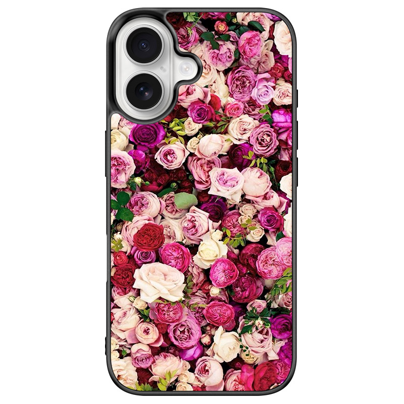 Roses Pink Kryt iPhone 16