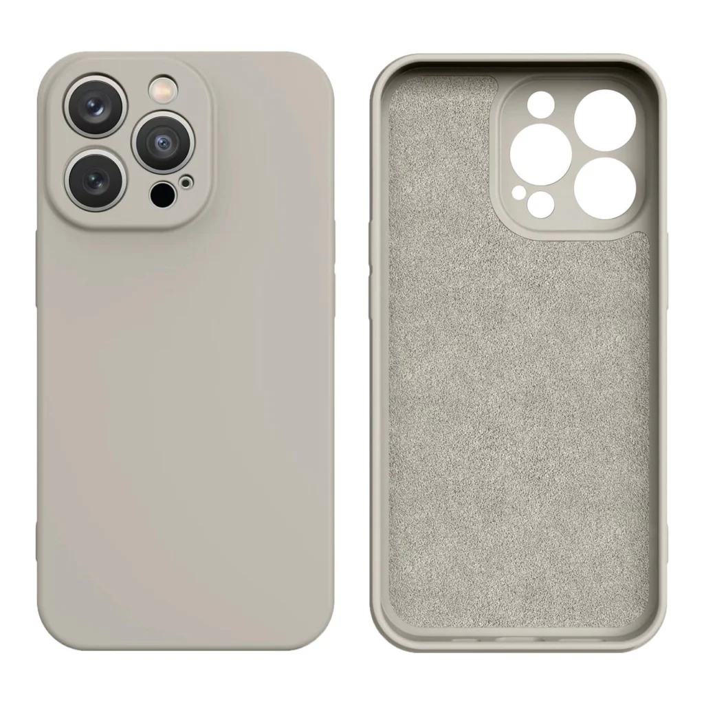 Silicone Case Plus Silicone Cover Beige Kryt iPhone 14 Plus