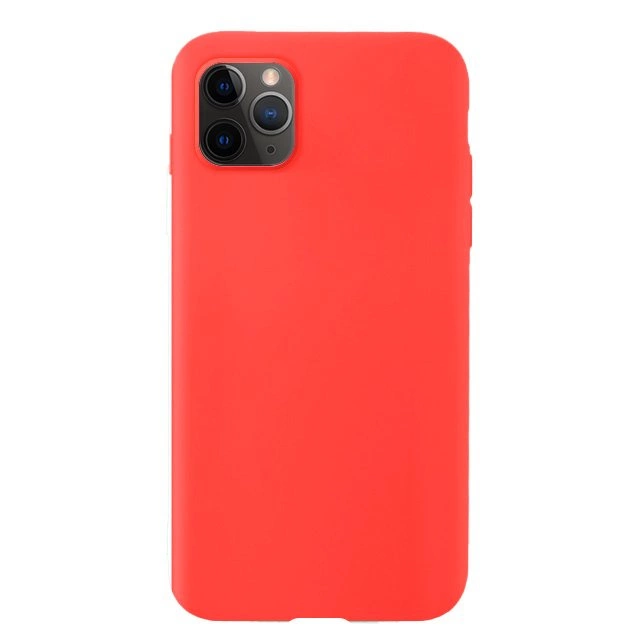 Silicone Case Soft Flexible Rubber Cover For Pro Red Kryt iPhone 11 Pro