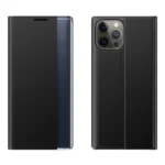 Sleep Case Bookcase Type Case With Smart Window For Black Kryt iPhone 13 Pro Max