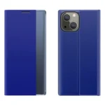 Sleep Case Bookcase Type Case With Smart Window For Blue Kryt iPhone 13 Mini
