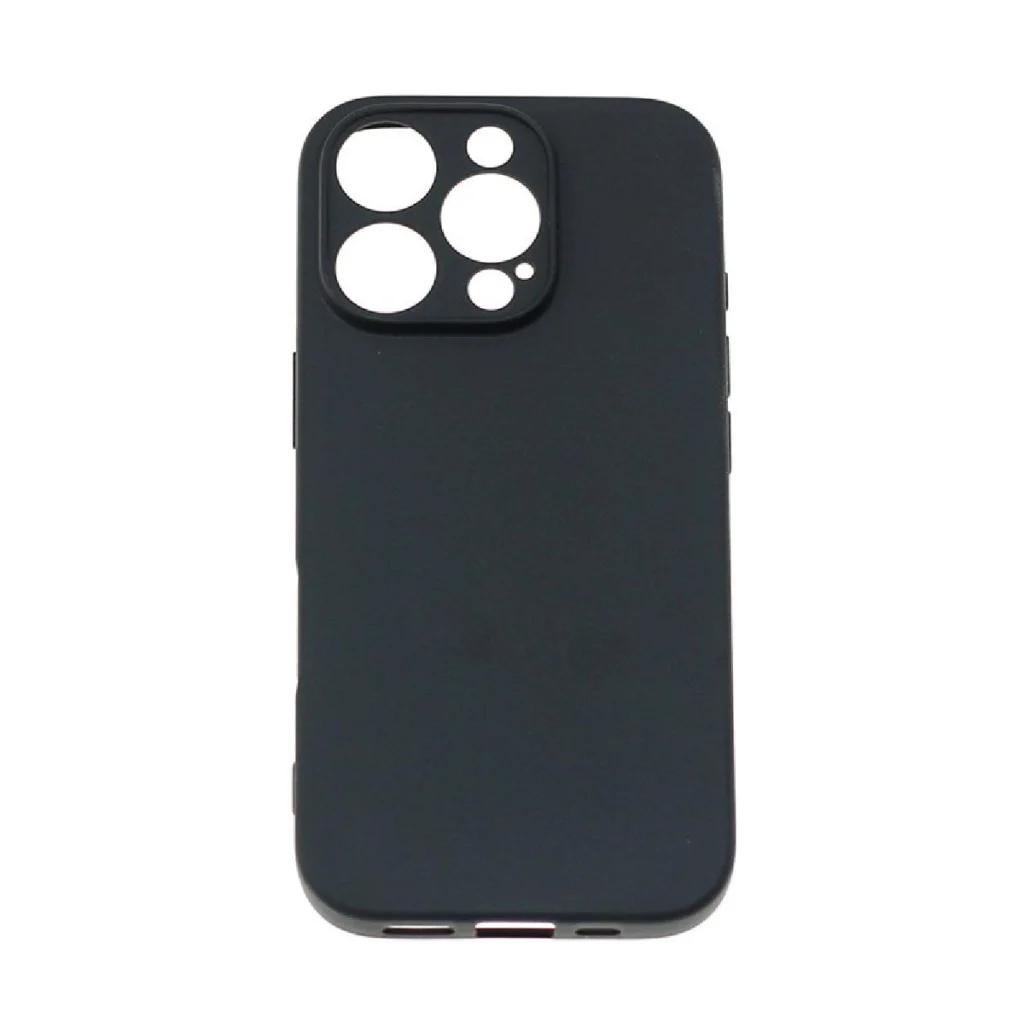 Soft Black Kryt iPhone 16 Pro Max