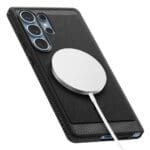 Spigen Rugged Armor Mag MagSafe Matte Black Kryt Samsung Galaxy S25 Ultra