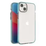 Spring Case Case For Plus Silicone Cover With Frame Light Blue Kryt iPhone 14 Plus