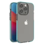 Spring Case Case For Silicone Case With A Frame Light Blue Kryt iPhone 14 Pro
