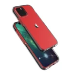 Spring Case Clear Tpu Gel Protective Cover With Colorful Frame For Light Blue Kryt iPhone 13 Mini