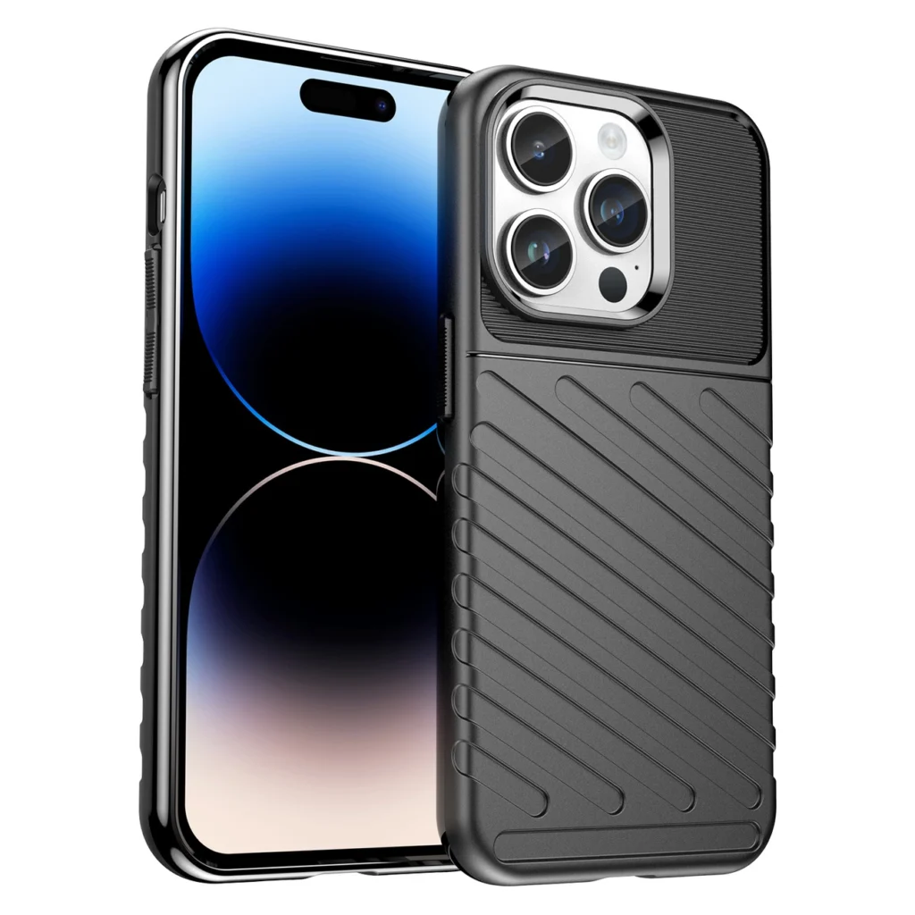 Thunder Case Armored Case Black Kryt iPhone 14 Pro Max