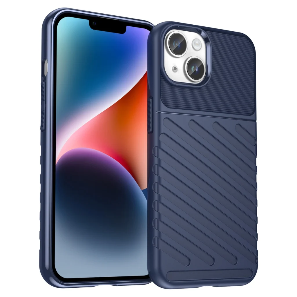 Thunder Case Blue Armored Case Kryt iPhone 14