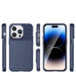 Thunder Case Blue Armored Case Kryt iPhone 14 Pro