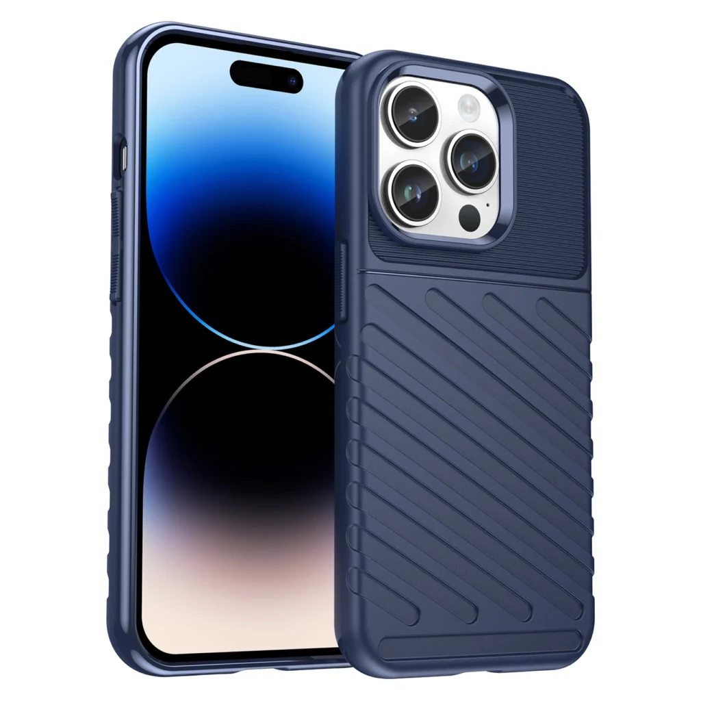 Thunder Case Blue Armored Case Kryt iPhone 14 Pro Max