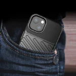 Thunder Case Flexible Tough Rugged Cover Tpu Case For Black Kryt iPhone 13 Mini