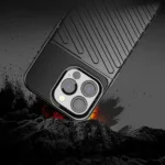 Thunder Case Flexible Tough Rugged Cover Tpu Case For Black Kryt iPhone 13 Pro