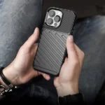 Thunder Case Flexible Tough Rugged Cover Tpu Case For Black Kryt iPhone 13 Pro