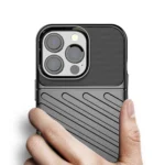 Thunder Case Flexible Tough Rugged Cover Tpu Case For Black Kryt iPhone 13 Pro