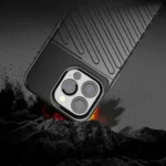 Thunder Case Flexible Tough Rugged Cover Tpu Case For Black Kryt iPhone 13 Pro