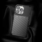 Thunder Case Flexible Tough Rugged Cover Tpu Case For Black Kryt iPhone 13 Pro