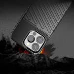 Thunder Case Flexible Tough Rugged Cover Tpu Case For Black Kryt iPhone 13 Pro