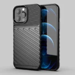 Thunder Case Flexible Tough Rugged Cover Tpu Case For Black Kryt iPhone 13 Pro Max