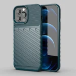 Thunder Case Flexible Tough Rugged Cover Tpu Case For Green Kryt iPhone 13 Pro Max
