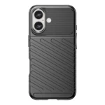 Thunder Case Silicone Case Black Kryt iPhone 16