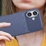 Thunder Silicone Case Blue Kryt iPhone 16