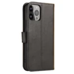 Wallet Case With Stand For Magnet Case - Black Kryt iPhone 15 Pro