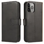 Wallet Case With Stand For Magnet Case - Black Kryt iPhone 15 Pro