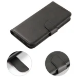 Wallet Case With Stand For Magnet Case - Black Kryt iPhone 15 Pro