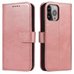 Wallet Case With Stand For Magnet Case - Pink Kryt iPhone 15 Pro