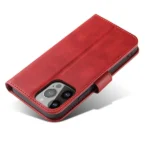 Wallet Case With Stand For Magnet Case - Red Kryt iPhone 15 Pro