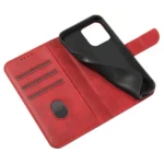 Wallet Case With Stand For Magnet Case - Red Kryt iPhone 15 Pro