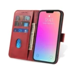 Wallet Case With Stand For Magnet Case - Red Kryt iPhone 15 Pro