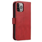 Wallet Case With Stand For Magnet Case - Red Kryt iPhone 15 Pro