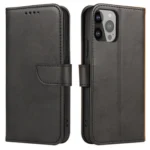 Wallet Case With Stand For Plus Magnet Case - Black Kryt iPhone 15 Plus