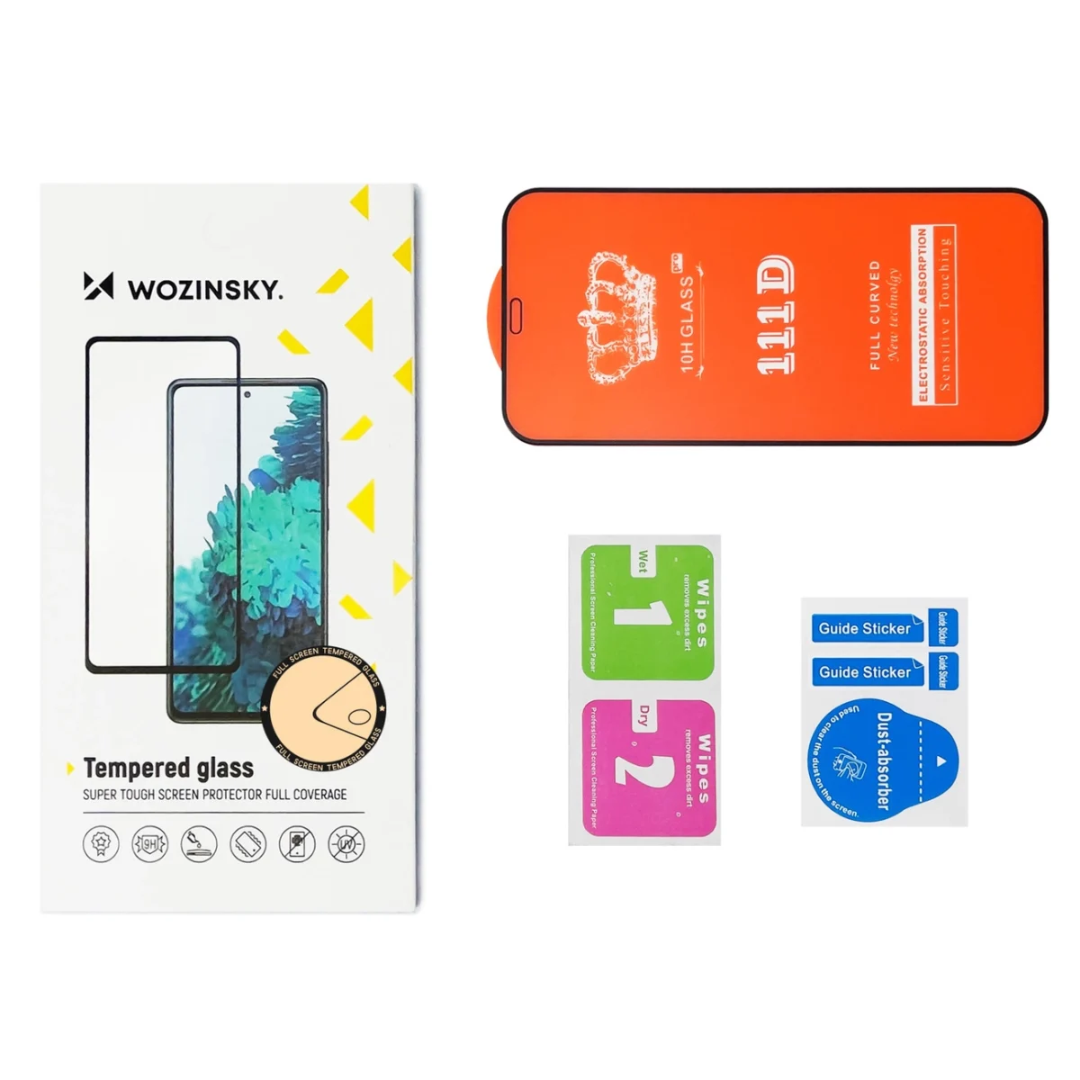 Wozinsky Full Glue Tempered Glass iPhone 16 Pro Max