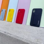 Wozinsky Kickstand Case Silicone Case With Stand Black Kryt iPhone 12 Pro Max