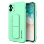 Wozinsky Kickstand Case Silicone Case With Stand For Mint Kryt iPhone 12 Pro Max