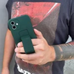 Wozinsky Kickstand Case Silicone Case With Stand For Mint Kryt iPhone 12 Pro Max