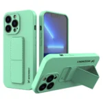 Wozinsky Kickstand Case Silicone Case With Stand For Mint Kryt iPhone 13