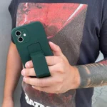 Wozinsky Kickstand Case Silicone Case With Stand For Mint Kryt iPhone 13