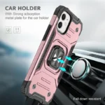 Wozinsky Ring Armor Case For Armored Cover Magnetic Holder Gold Ring Kryt iPhone 14