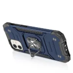Wozinsky Ring Armor Case For Armored Cover Magnetic Holder Ring Blue Kryt iPhone 14