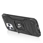 Wozinsky Ring Armor Case Kickstand Tough Rugged Cover For Blue Kryt iPhone 13 Pro Max