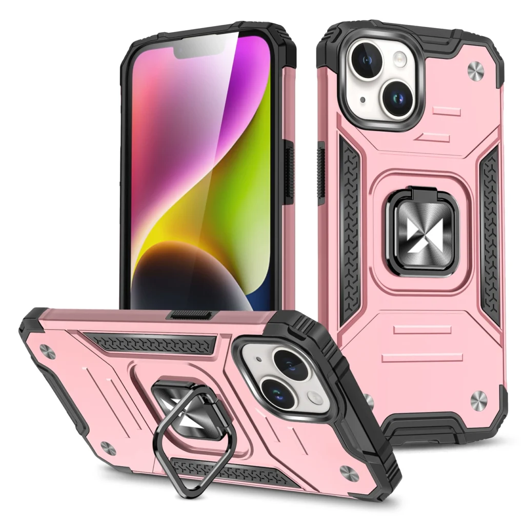 Wozinsky Ring Armor Ring Armor Case - Gold Kryt iPhone 15