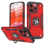 Wozinsky Ring Armor Ring Armor Case - Red Kryt iPhone 15 Pro