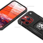Wozinsky Ring Armor Ring Armor Case - Silver Kryt iPhone 15 Pro Max