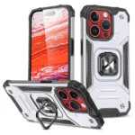 Wozinsky Ring Armor Ring Armor Case - Silver Kryt iPhone 15 Pro Max