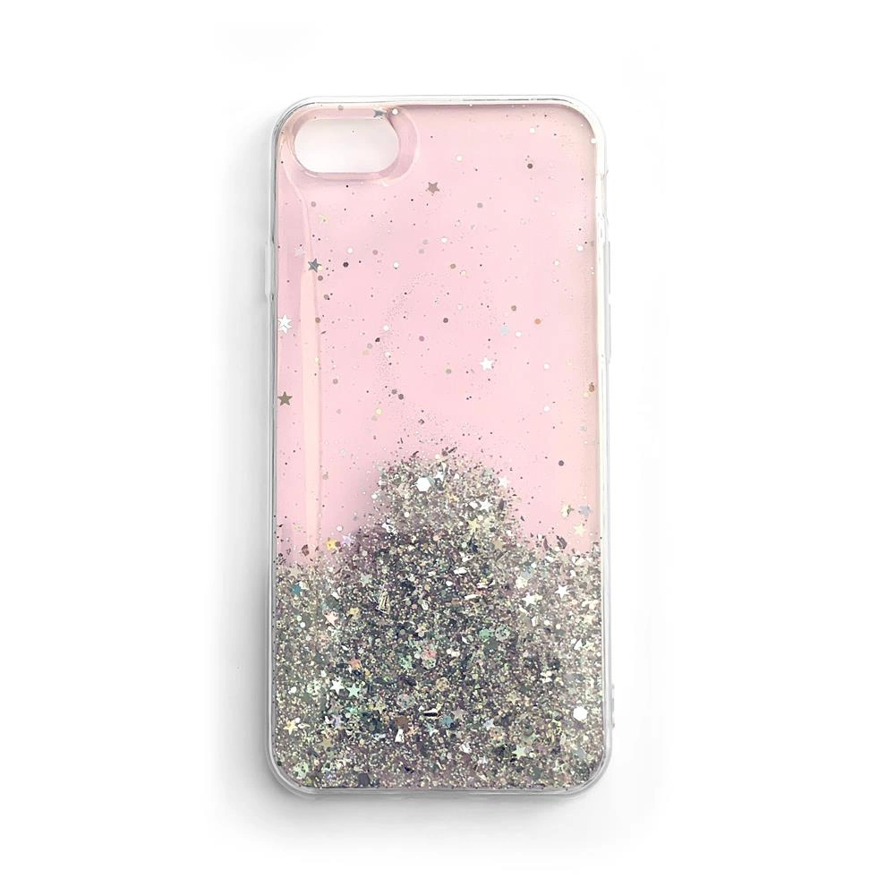 Wozinsky Star Glitter Shining Cover For Pink Kryt iPhone 12 Pro Max