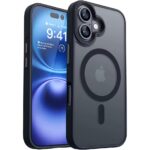 Frosted Magsafe BHcase Black Kryt iPhone 16